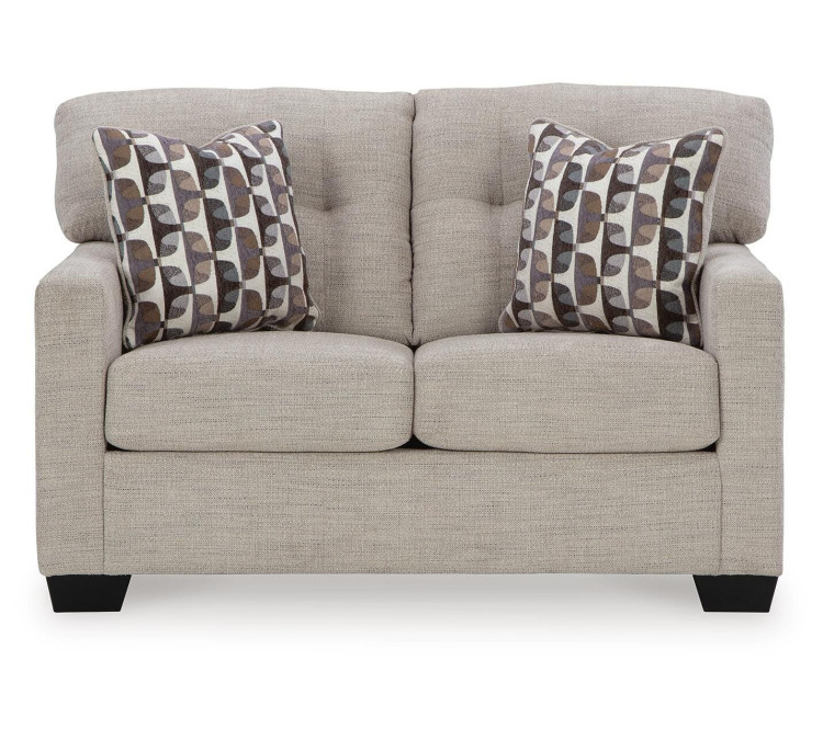 Mahoney Loveseat - Pebble