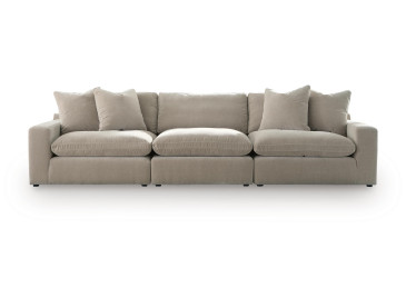 Maxton Heights 3-Piece Sectional Sofa - Pebble