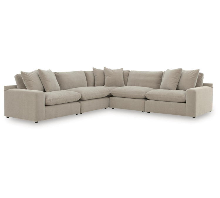 Maxton Heights 5-Piece Sectional - Pebble