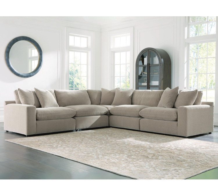Maxton Heights 5-Piece Sectional - Pebble
