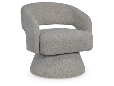 Nashkins Swivel Accent Chair - Pebble