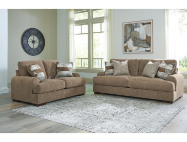 Nolenburg Sofa and Loveseat - Pecan