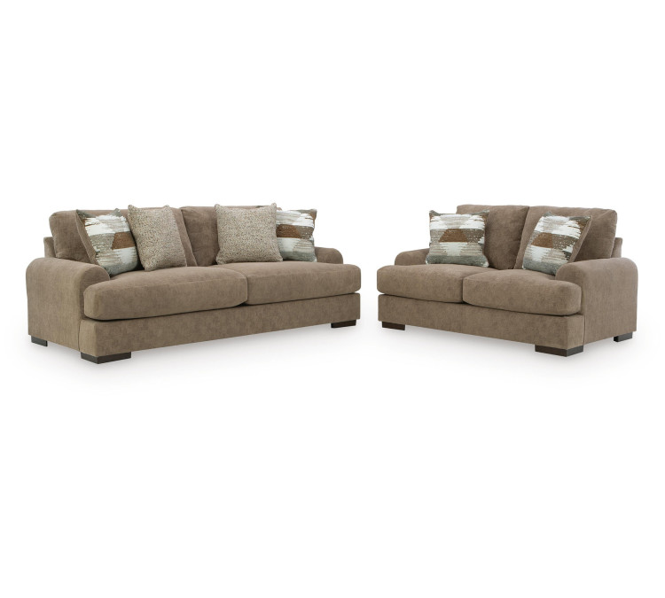 Nolenburg Sofa and Loveseat - Pecan