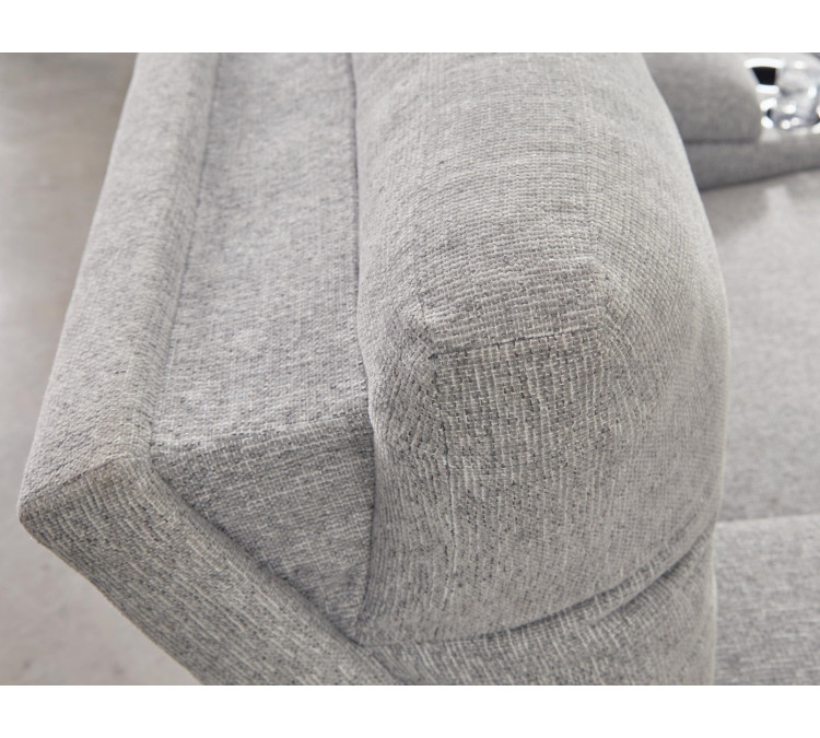 Acklen Place 3-Piece Power Reclining Sectional Sofa with Chaise - Pewter