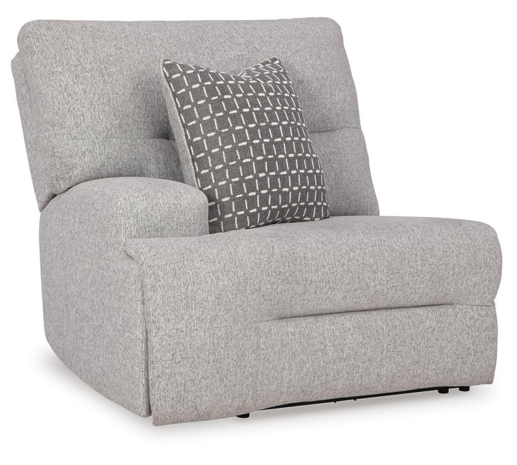 Acklen Place 6-Piece Power Reclining Sectional - Pewter