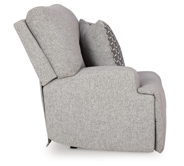 Acklen Place 6-Piece Power Reclining Sectional - Pewter