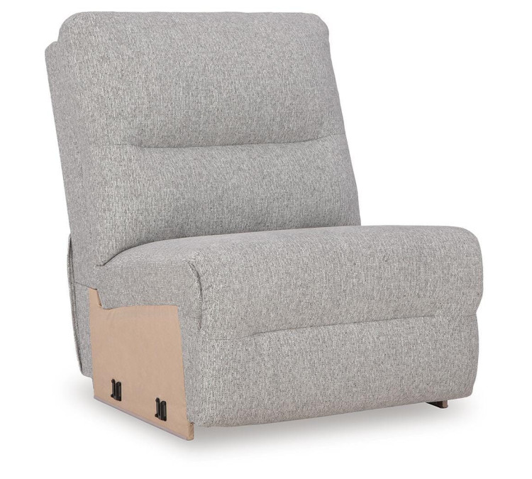 Acklen Place 7-Piece Power Sectional Reclining Sofa with Storage Console - Pewter