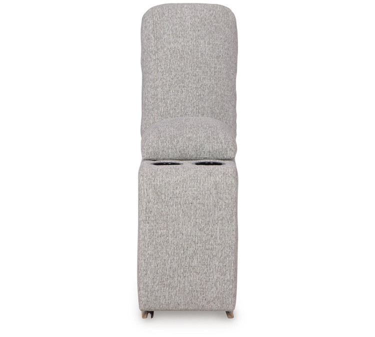 Acklen Place 7-Piece Power Sectional Reclining Sofa with Storage Console - Pewter