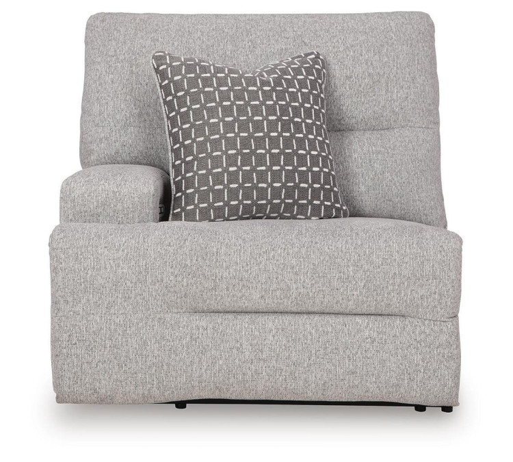 Acklen Place 7-Piece Power Sectional Reclining Sofa with Storage Console - Pewter