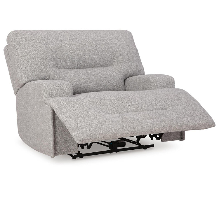 Acklen Place Oversized Power Recliner - Pewter
