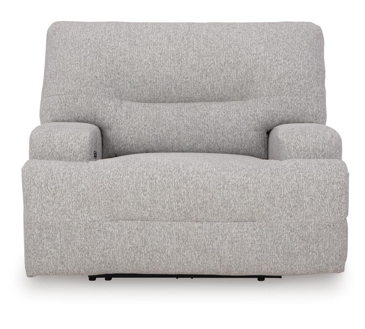 Acklen Place Oversized Power Recliner - Pewter