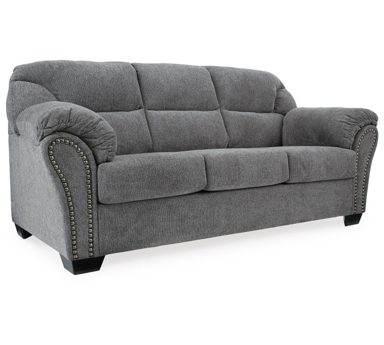 Allmaxx Sofa and Loveseat - Pewter