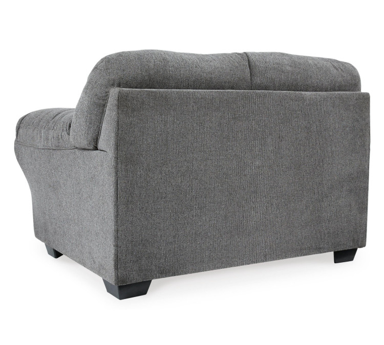 Allmaxx Sofa, Loveseat and Recliner - Pewter