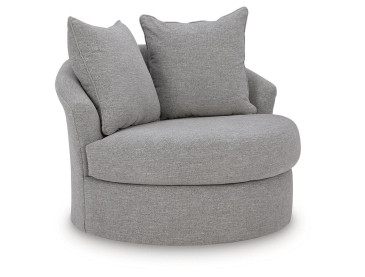 Artisian Loft Swivel Accent Chair - Pewter