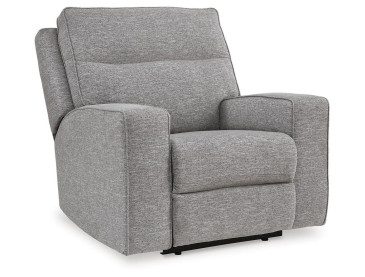 Biscoe Power Recliner - Pewter
