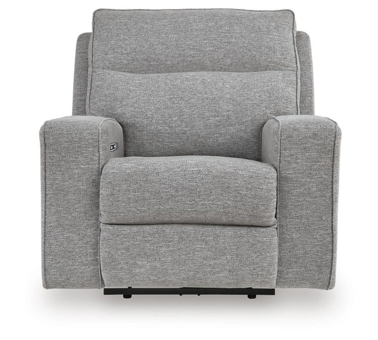 Biscoe Power Recliner - Pewter