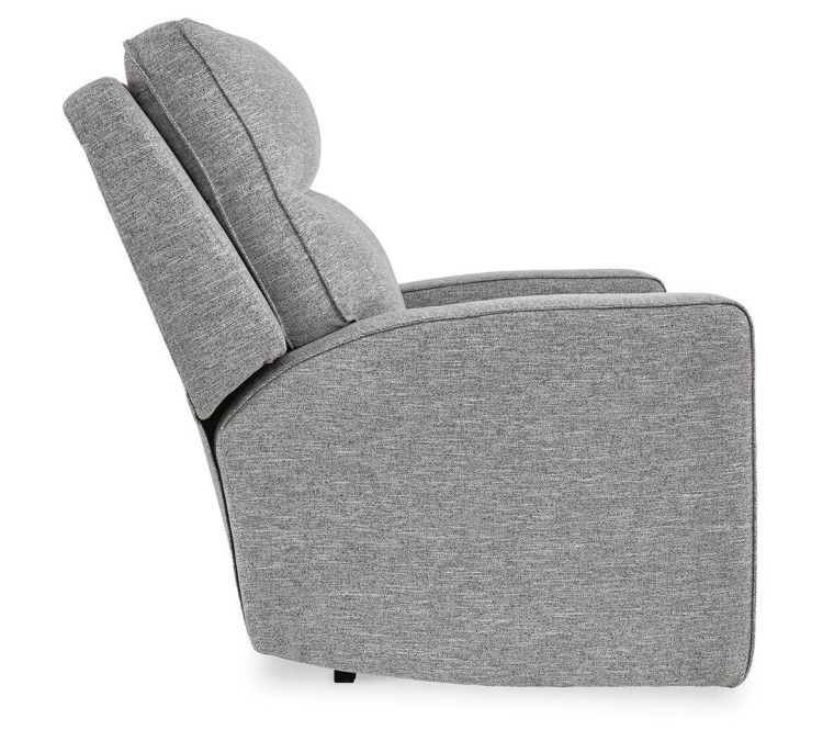 Biscoe Sofa, Loveseat and Recliner - Pewter