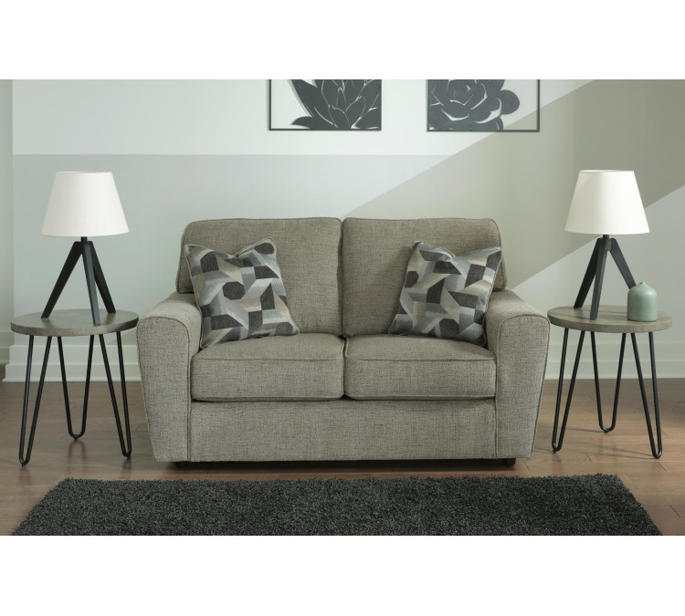 Cascilla Loveseat - Pewter