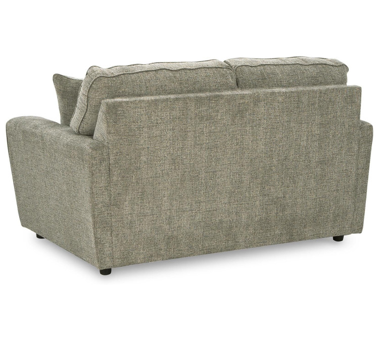 Cascilla Sofa and Loveseat - Pewter