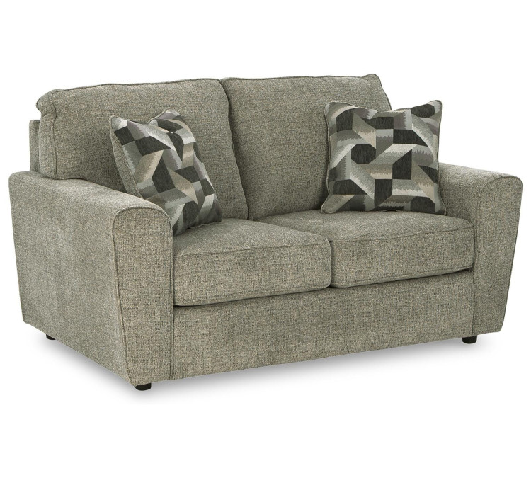 Cascilla Sofa and Loveseat - Pewter