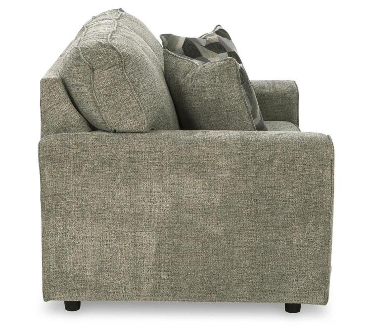 Cascilla Sofa and Loveseat - Pewter