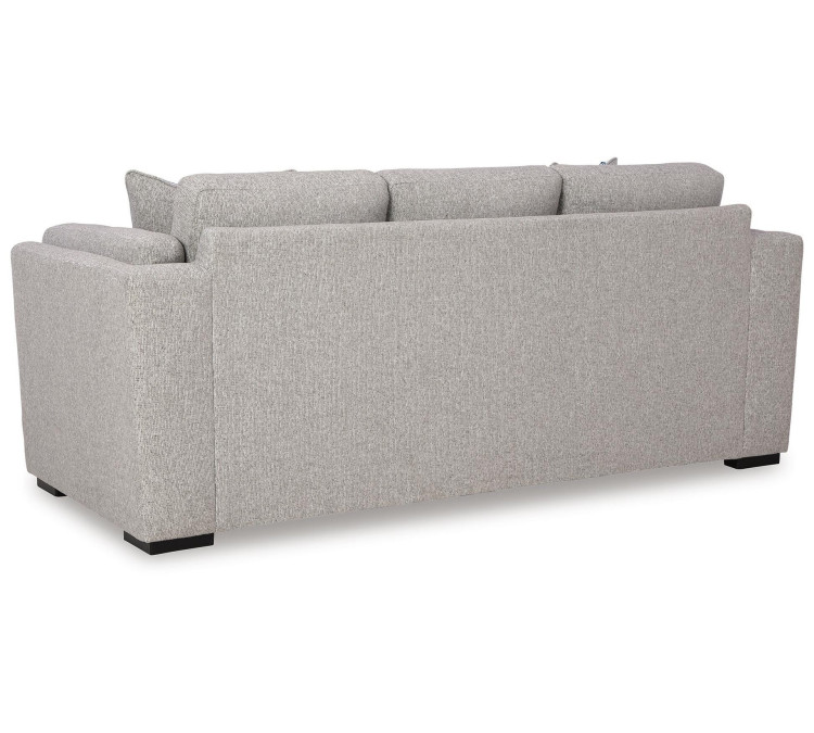 Evansley Sofa, Loveseat, Chair and Ottoman - Pewter