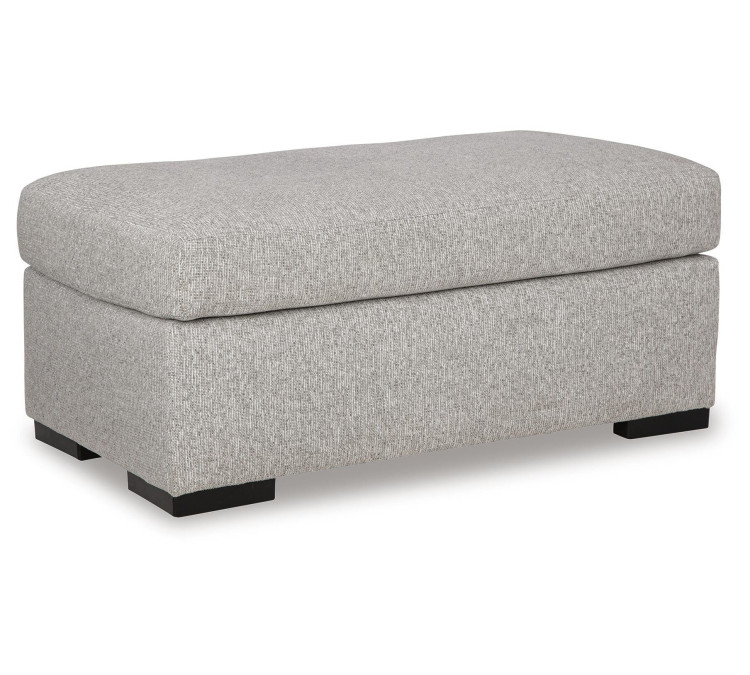 Evansley Sofa, Loveseat, Chair and Ottoman - Pewter