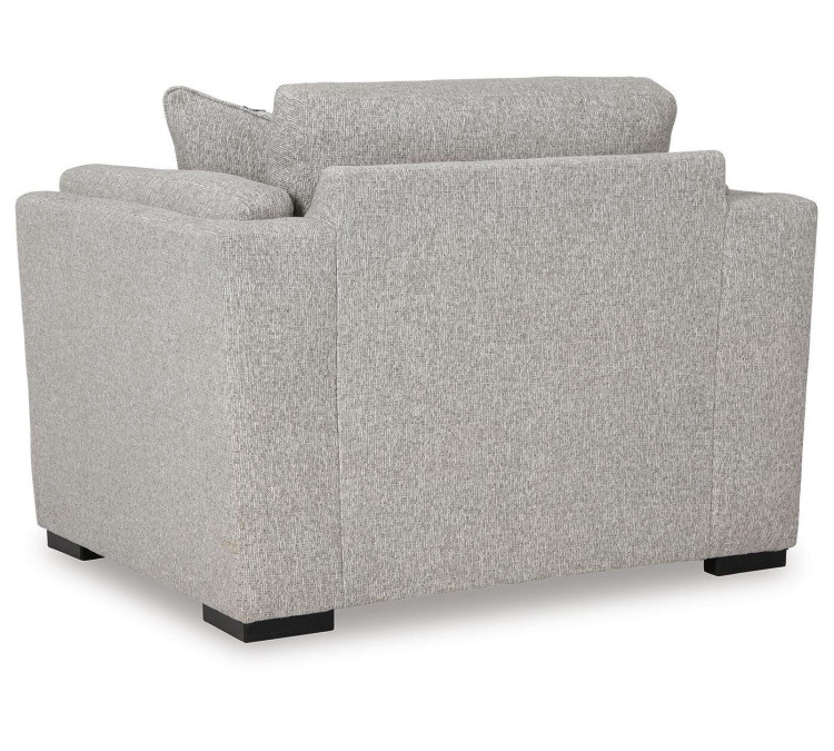 Evansley Sofa, Loveseat, Chair and Ottoman - Pewter