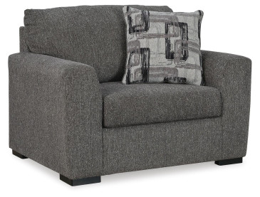 Gardiner Oversized Chair - Pewter
