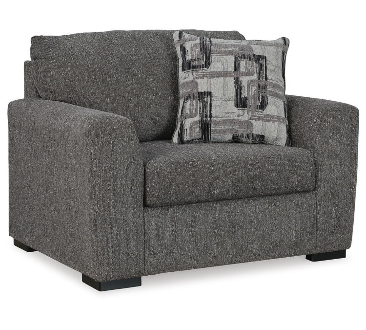 Gardiner Oversized Chair - Pewter