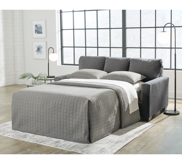 Rannis Full Sofa Sleeper - Pewter