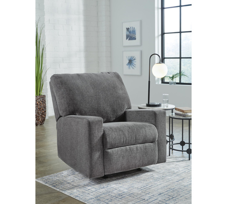 Rannis Recliner - Pewter