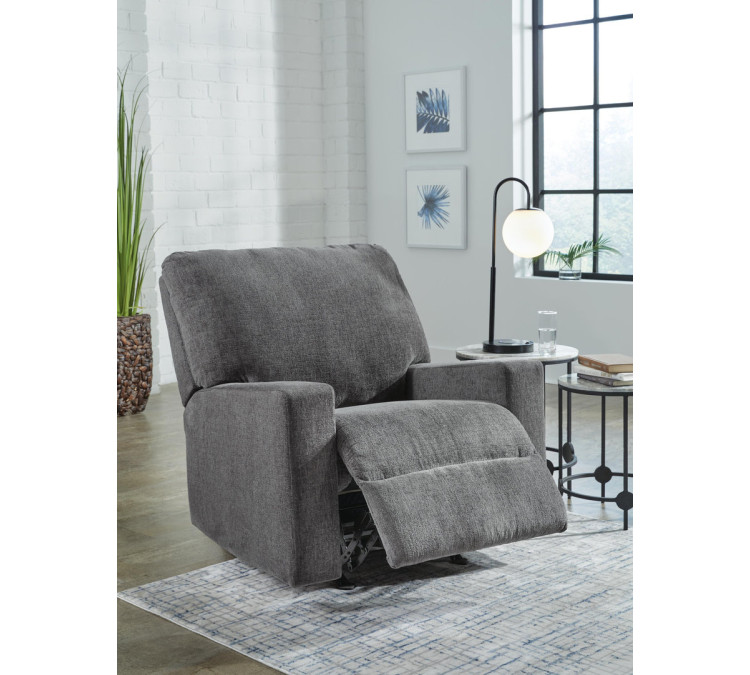 Rannis Recliner - Pewter