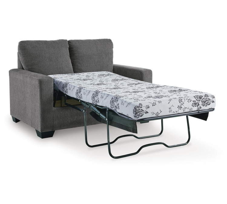 Rannis Twin Sofa Sleeper - Pewter