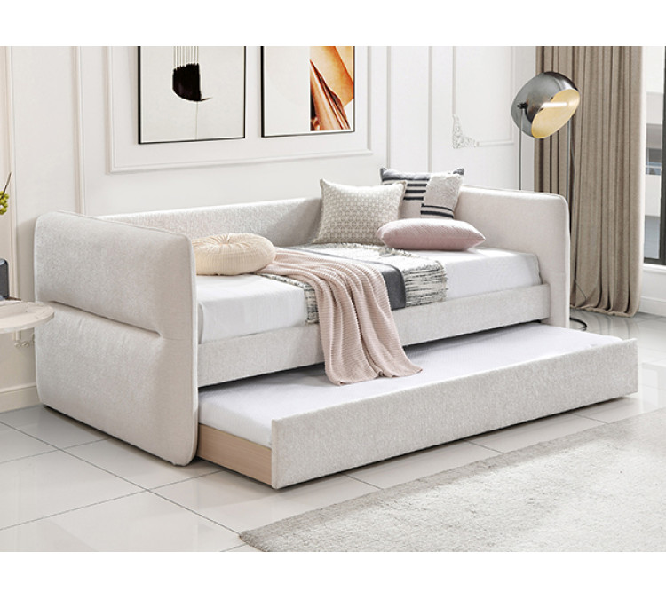PHILIPA DAYBED TEAL TWEED - Oat