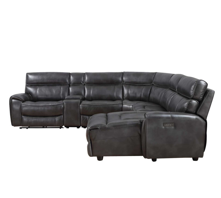 Provo 6/Piece Dual/Power Chaise Sectional
