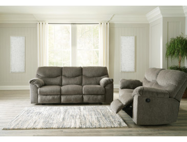 Alphons Sofa and Loveseat - Putty