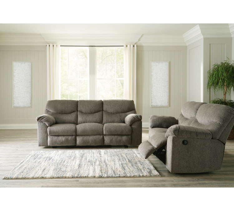 Alphons Sofa and Loveseat - Putty