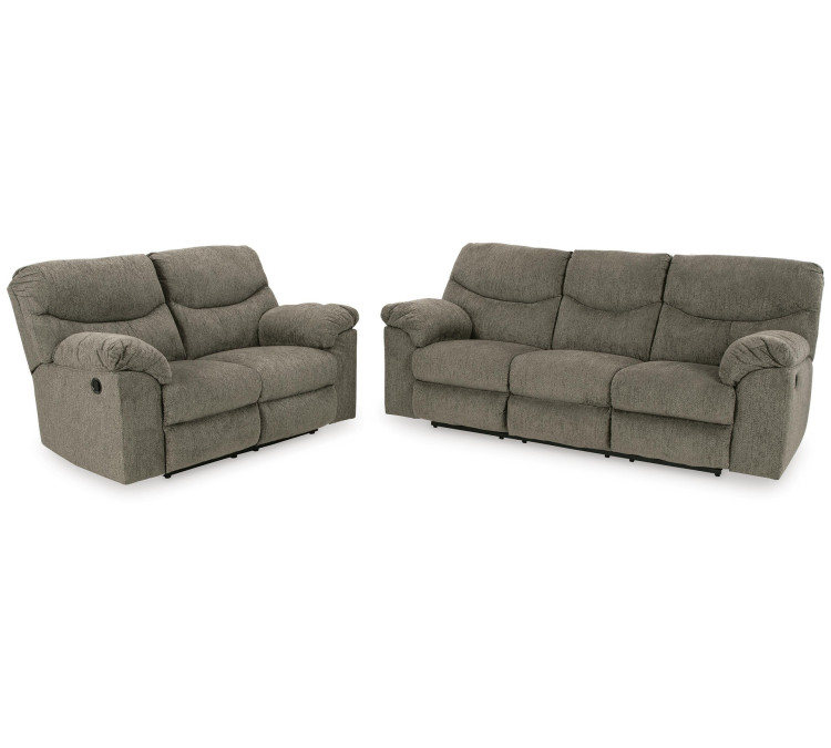 Alphons Sofa and Loveseat - Putty