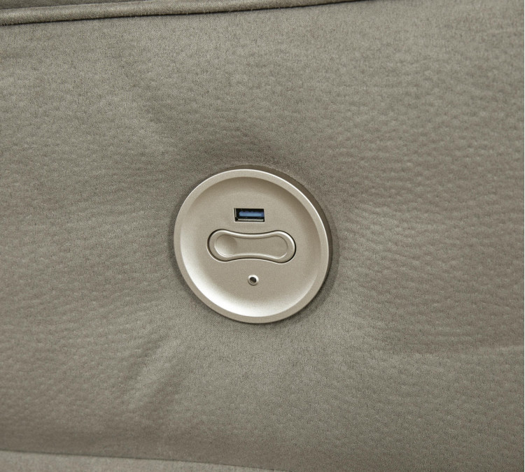 Next-Gen Gaucho Power Reclining Loveseat with Console - Putty