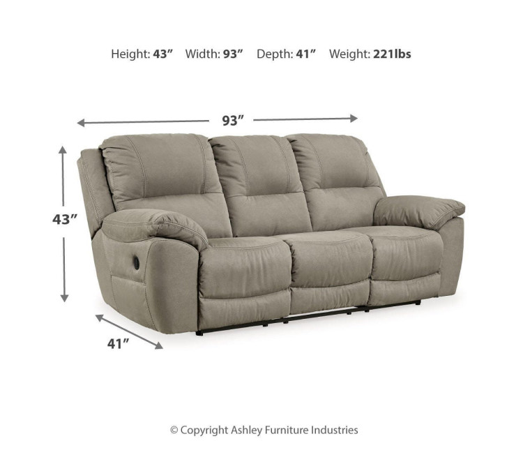 Next-Gen Gaucho Reclining Sofa - Putty