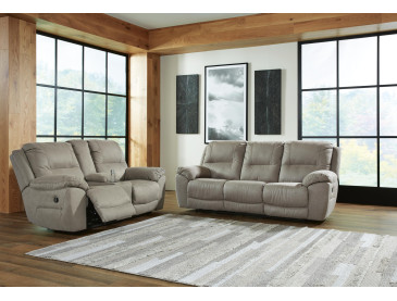 Next-Gen Gaucho Sofa and Loveseat - Putty