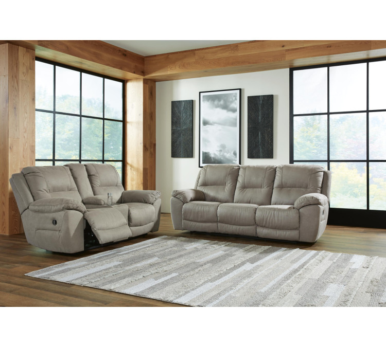 Next-Gen Gaucho Sofa and Loveseat - Putty