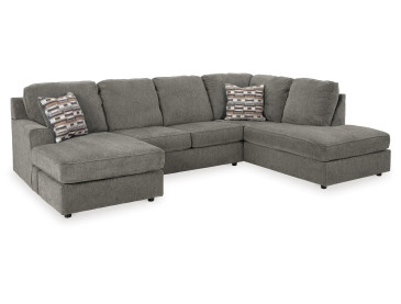 O'Phannon 2-Piece Sectional with Chaise - Putty