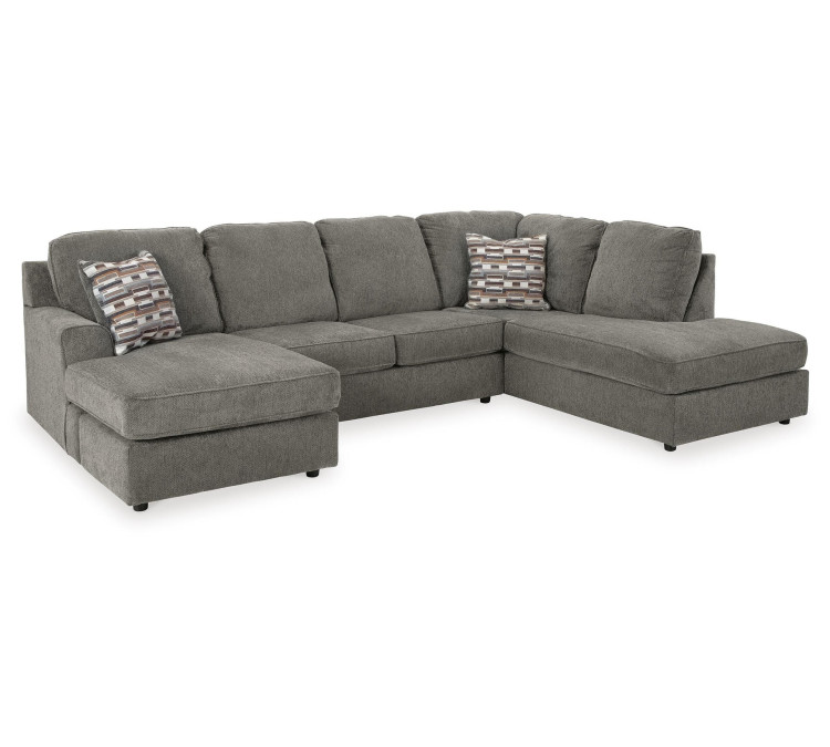 O'Phannon 2-Piece Sectional with Chaise - Putty