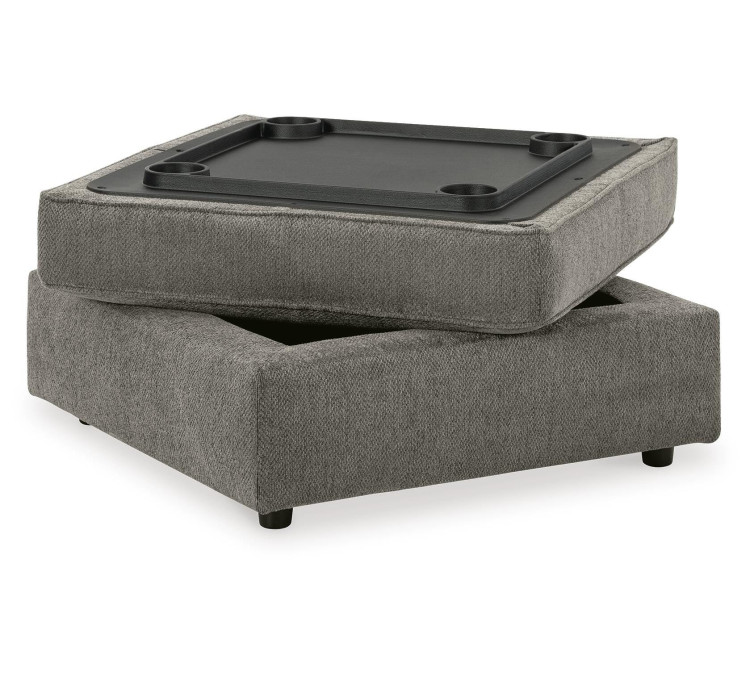 O'Phannon Ottoman With Storage - Putty