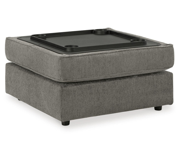 O'Phannon Ottoman With Storage - Putty