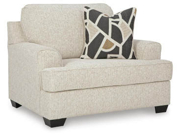 Heartcort Oversized Chair - Quartz