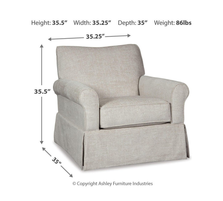 Searcy Accent Chair - Quartz