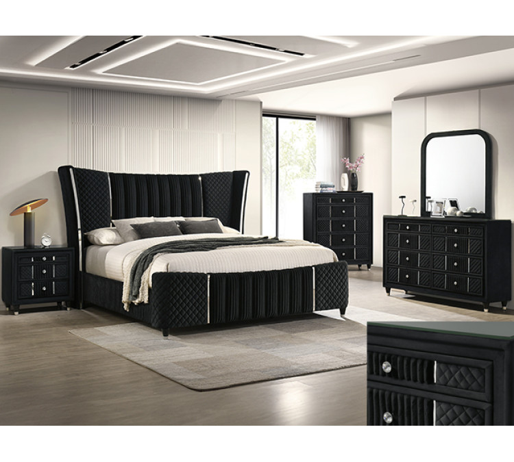 ARMANY BEDROOM GROUP - QUEEN